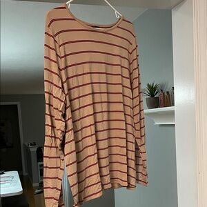 Striped Long Sleeve Top